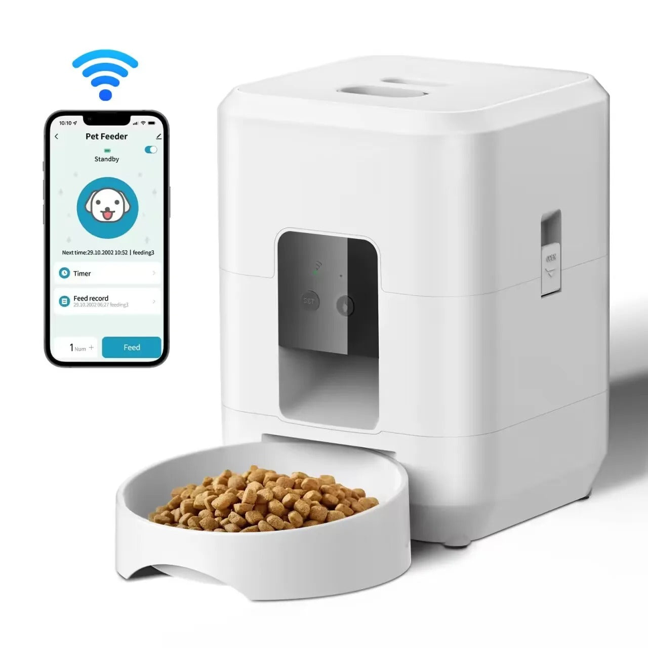 Mangiatoia intelligente per animali domestici